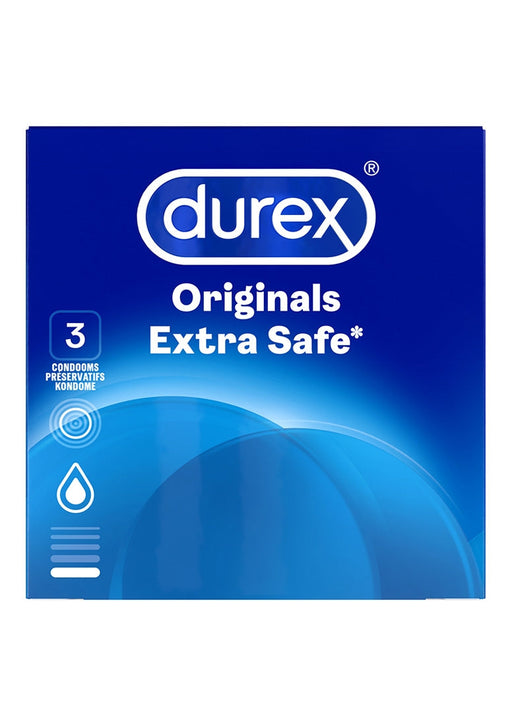 Durex Originals Extra Safe Condooms 3 Stuks-Durex-3-SoloDuo