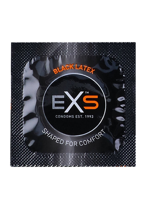 Healthcare Exs Black Latex Condoms - 100 stuks-Healthcare-100-SoloDuo