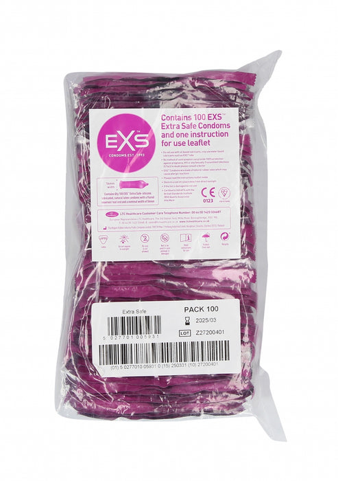 Healthcare Exs Extra Safe Condoms - 100 stuks-Healthcare-100-SoloDuo