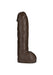 Realistische ULTRASKYN Dildo 32 cm-Doc Johnson - Vac-U-Lock-Chocolade-SoloDuo