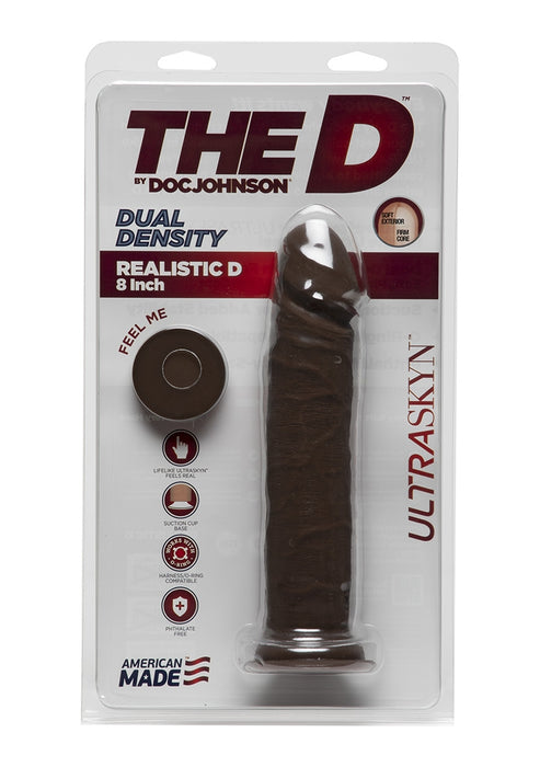 The D Ultraskyn 20 cm-Doc Johnson - The D-Caramel-SoloDuo