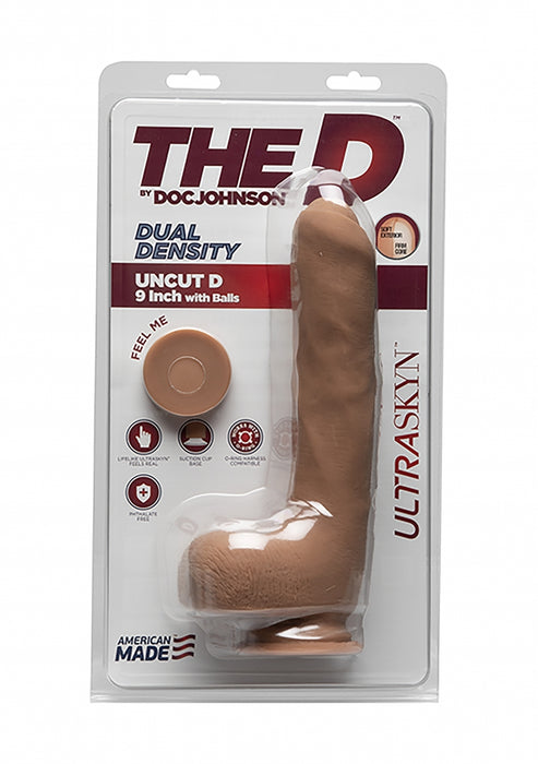 The Uncut D Ultraskyn 22 cm-Doc Johnson - The D-Vanille-SoloDuo