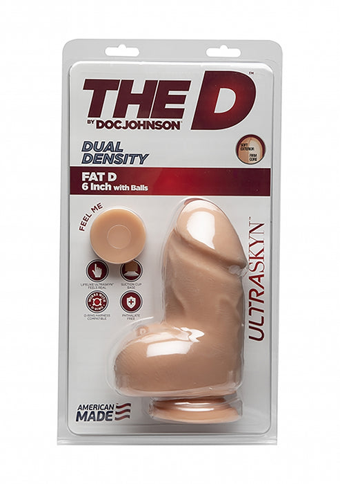 The Fat D Ultraskyn 15 cm-Doc Johnson - The D-Vanille-SoloDuo