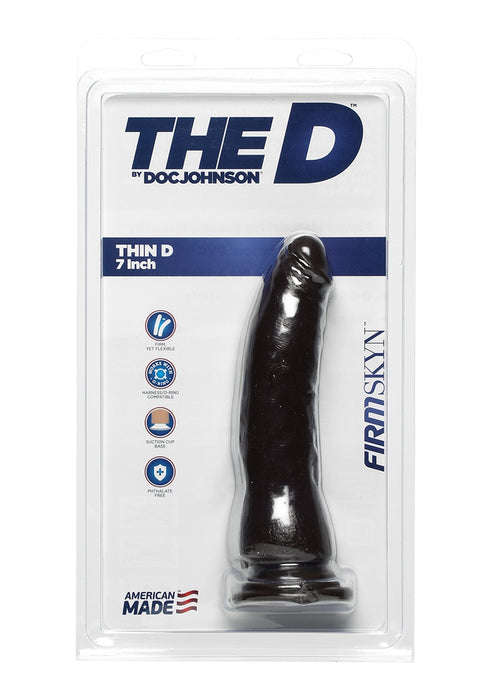The Slim D Firmskyn 18 cm-Doc Johnson - The D-Caramel-SoloDuo