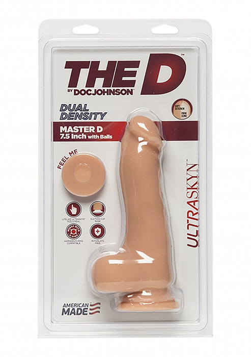 The Master D Ultraskyn 18 cm-Doc Johnson - The D-Beige-SoloDuo