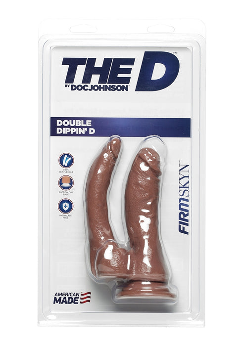 The Double Dippin'D Firmskyn-Doc Johnson - The D-Caramel-SoloDuo
