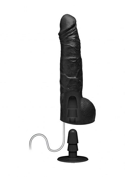 Squirting Cumplay Cock 25 cm-Doc Johnson - Kink-Zwart-SoloDuo