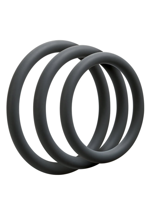 3 C-Ring Set Dun-Doc Johnson - Optimale-Grijs-SoloDuo