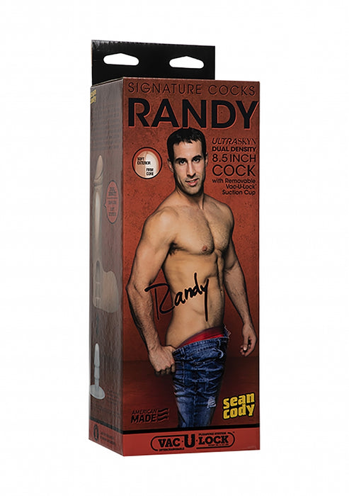 Randy Ultraskyn 21 cm-Doc Johnson - Signature Cocks-Vanille-SoloDuo