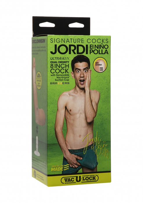 Jordi El Niño 20 cm-Doc Johnson - Signature Cocks-Vanille-SoloDuo