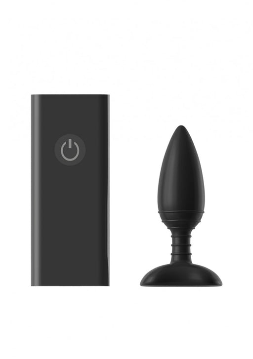 Ace Butt Plug Medium Met Afstandsbediening-Nexus-Zwart-SoloDuo