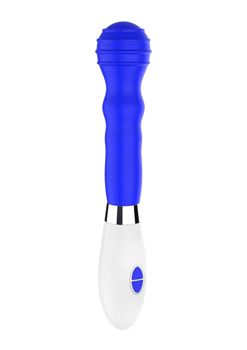 Alida Ultra Zachte Siliconen Vibrator-Luminous-Blauw-SoloDuo