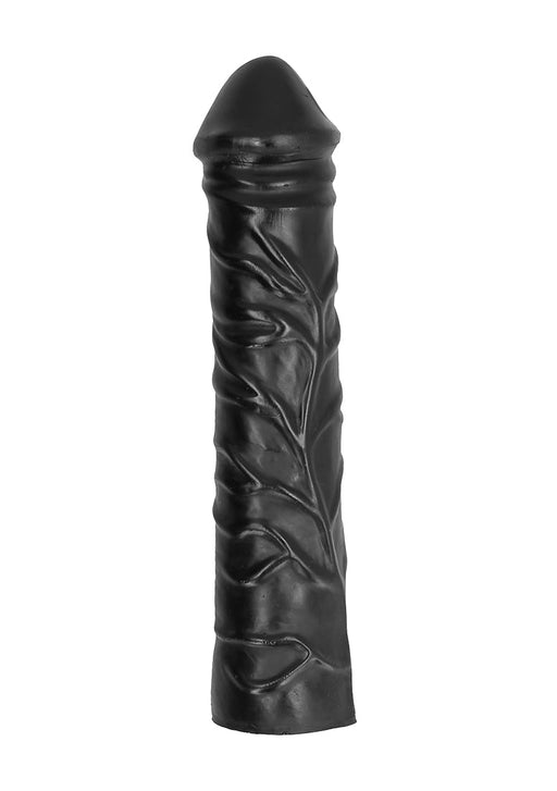 All Black Aderen Dildo 31 cm-All Black-Zwart-SoloDuo