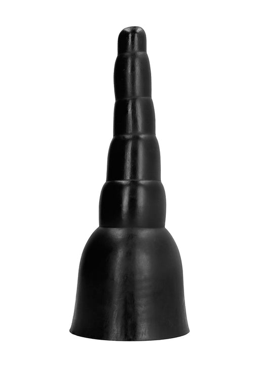 All Black Dildo 34 cm-All Black-Zwart-SoloDuo