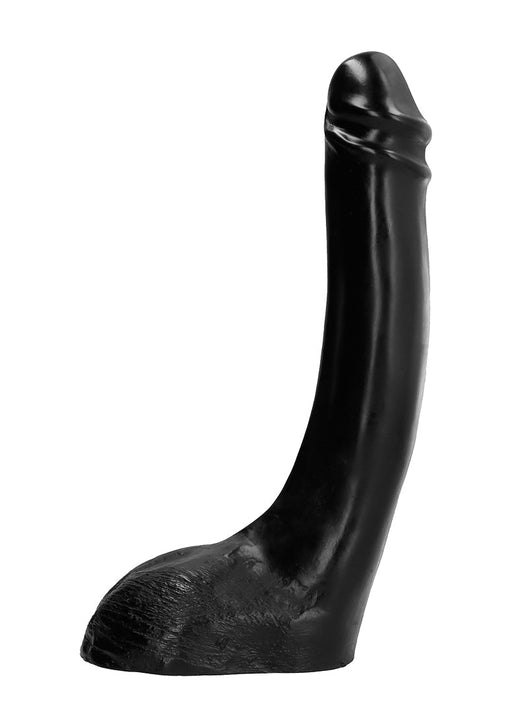 All Black Gladde Dildo 32 cm-All Black-Zwart-SoloDuo