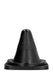 All Black Pion Buttplug 19 cm-All Black-Zwart-SoloDuo
