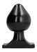 All Black Plug 19 cm-All Black-Zwart-SoloDuo