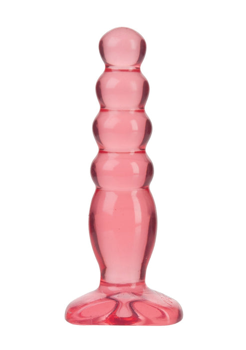 Anal Delight 12 cm-Doc Johnson - Crystal Jellies-Roze-SoloDuo