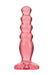 Anal Delight 12 cm-Doc Johnson - Crystal Jellies-Roze-SoloDuo