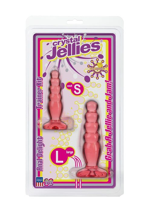 Anal Delight Trainer Kit-Doc Johnson - Crystal Jellies-SoloDuo