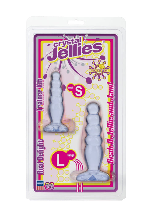 Anal Delight Trainer Kit-Doc Johnson - Crystal Jellies-SoloDuo