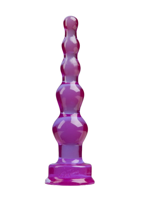 Anal Tool 17 cm-Doc Johnson - Crystal Jellies-Paars-SoloDuo