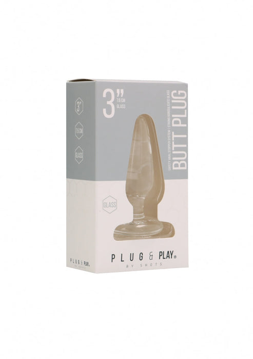Butt Plug - Basis - 7,6 cm (3 inch)-Plug & Play-SoloDuo