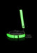 Collar en Leash Glow in the Dark Neon Groen/Zwart-Ouch! Glow in the Dark-Zwart met neon groen-SoloDuo