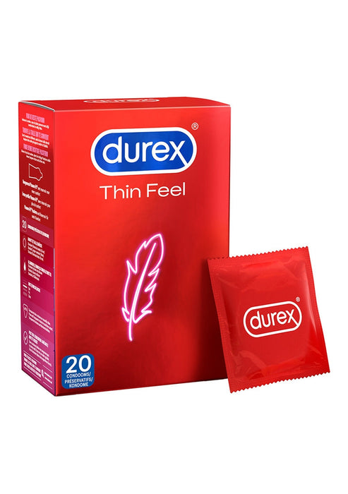 Condooms Thin Feel Condooms 20 Stuks-Durex-20-SoloDuo