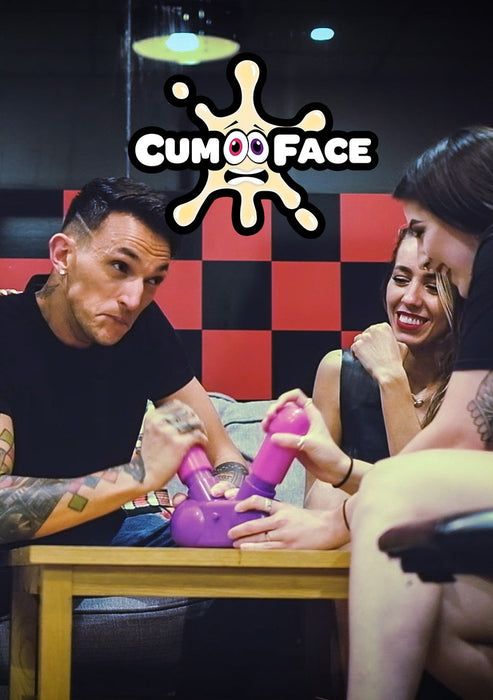 Cum Face Duel Pump Action Penis Game-Cum Face-SoloDuo