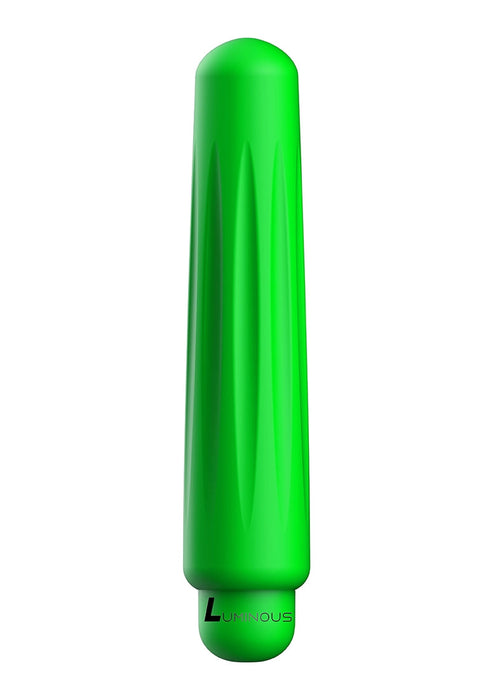 Delia Bullet Vibrator met Siliconen Sleeve-Luminous-Groen-SoloDuo