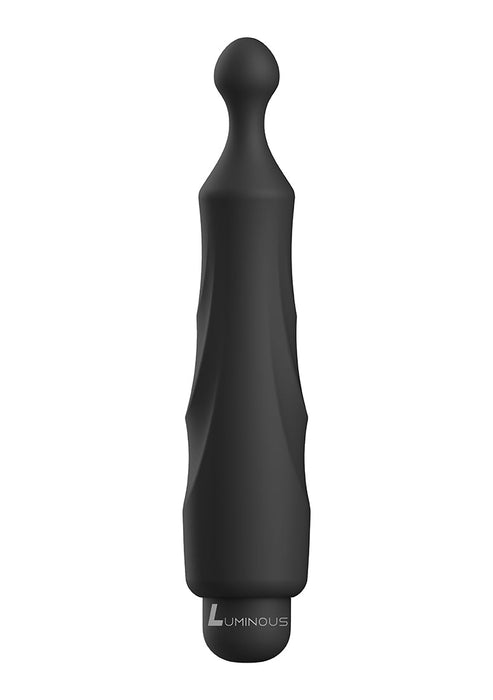 Dido Bullet Vibrator met Siliconen Sleeve-Luminous-Zwart-SoloDuo
