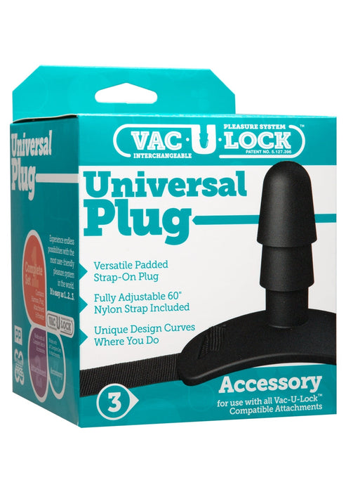 Doc Johnson Universal Strap-On-Doc Johnson - Vac-U-Lock-Zwart-SoloDuo