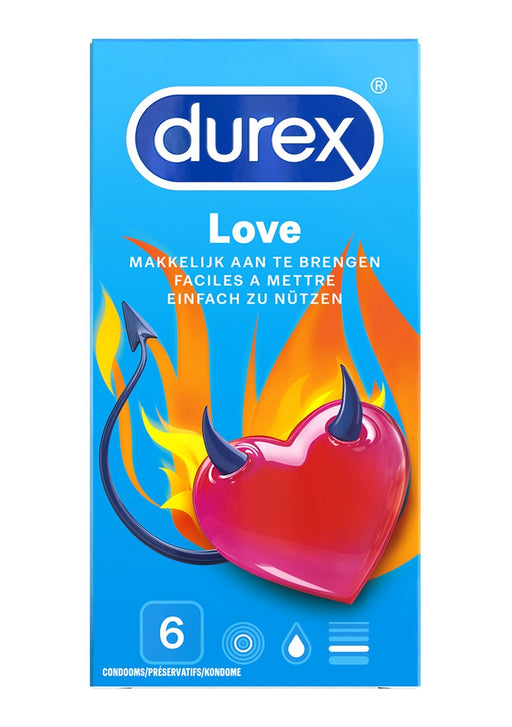 Durex Love Condooms 6 Stuks-Durex-6-SoloDuo