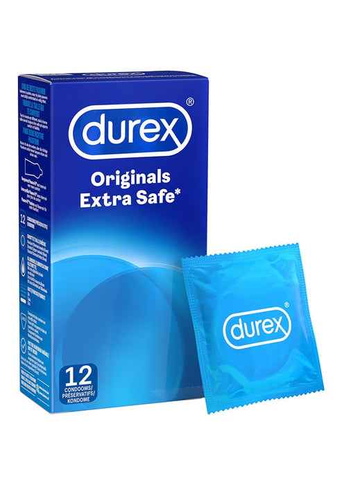 Durex Originals Extra Safe Condooms 12 Stuks-Durex-12-SoloDuo