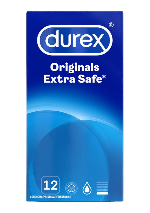 Durex Originals Extra Safe Condooms 12 Stuks-Durex-12-SoloDuo
