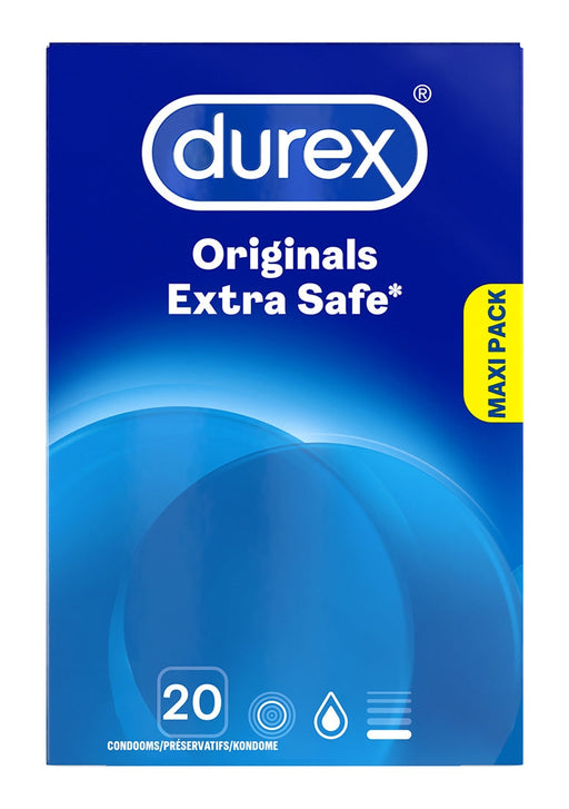 Durex Originals Extra Safe Condooms 20 Stuks-Durex-20-SoloDuo