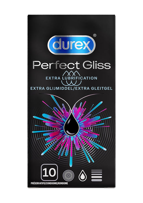 Durex Perfect Gliss Condooms 10 Stuks-Durex-10-SoloDuo