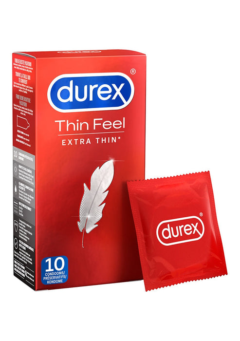 Durex Thin Feel Extra Thin Condooms 10 Stuks-Durex-10-SoloDuo