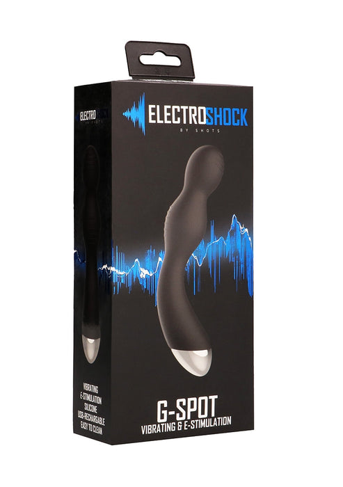 E-Stimulation G/P-Spot Vibrator-ElectroShock-Zwart-SoloDuo