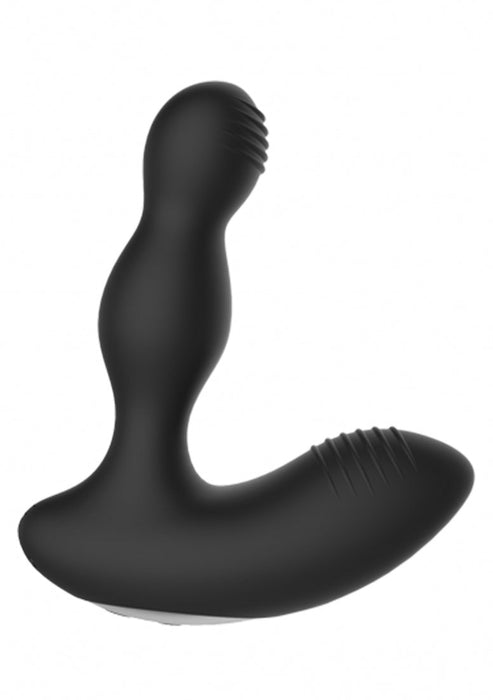 E-Stimulation Vibrerende Prostaat Stimulator-ElectroShock-Zwart-SoloDuo