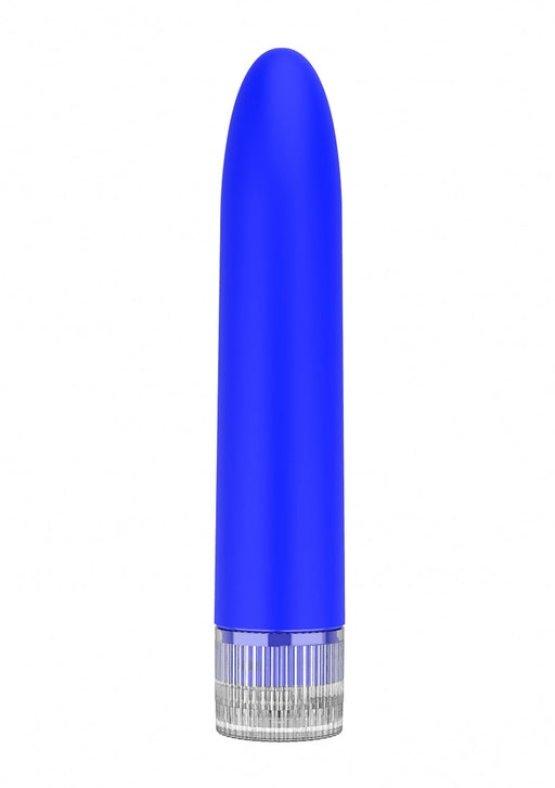 Eleni Ultra Zachte ABS Vibrator-Luminous-Blauw-SoloDuo