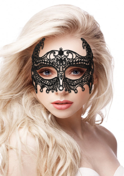 Empress Black Lace Masker-Ouch!-Zwart-SoloDuo
