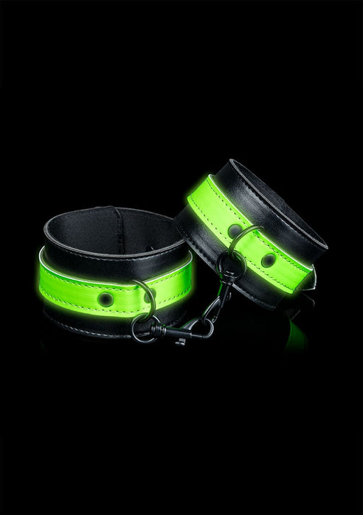 Enkelboeien Glow in the Dark Neon Groen/Zwart-Ouch! Glow in the Dark-Zwart met neon groen-SoloDuo