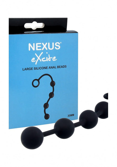 Excite Anaal Ketting Groot - Nexus-Nexus-Zwart-SoloDuo