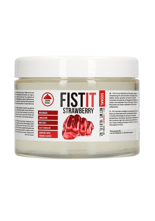 Fist It Aardbei Extra Thick-Fist It-500ml-SoloDuo