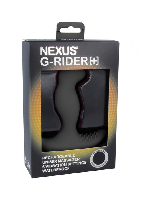 G-Rider Unisex Vibrator-Nexus-Zwart-SoloDuo