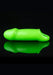 Gladde Rekbare Penis Sleeve Neon Groen-Ouch! Glow in the Dark-Neon groen-SoloDuo