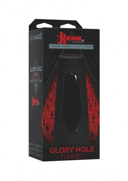 Glory Hole Tunnel -UltraSkyn Stroker-Doc Johnson - Kink-Transparant-SoloDuo