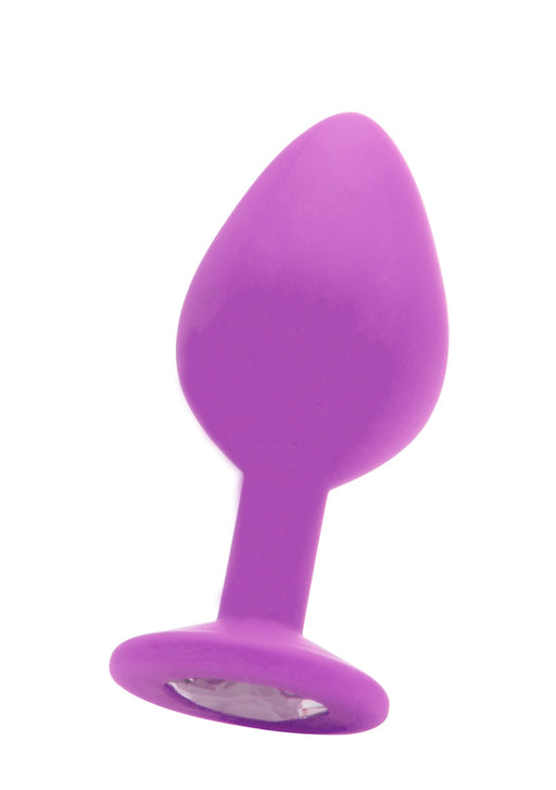 Grote Diamanten Buttplug-Ouch!-Paars-SoloDuo